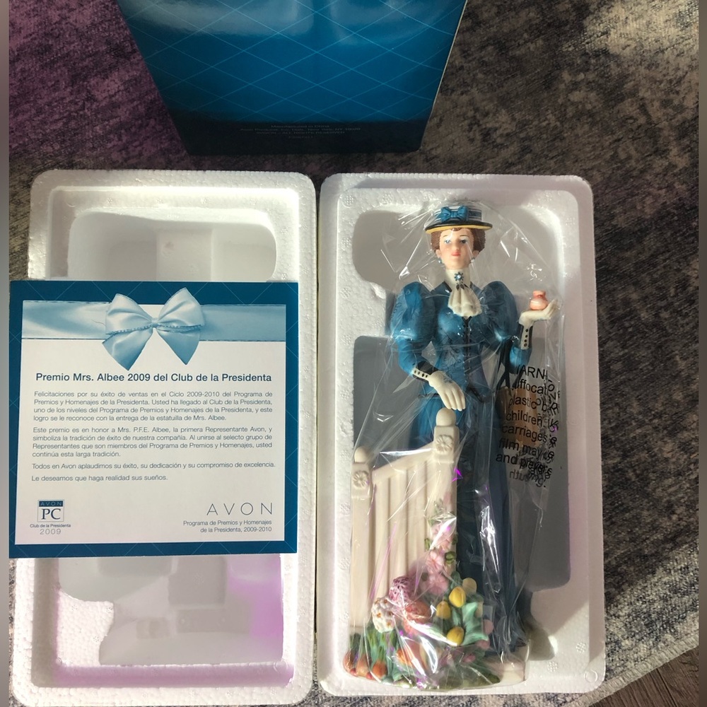 Avon Mrs. Albee Collectors Figurines